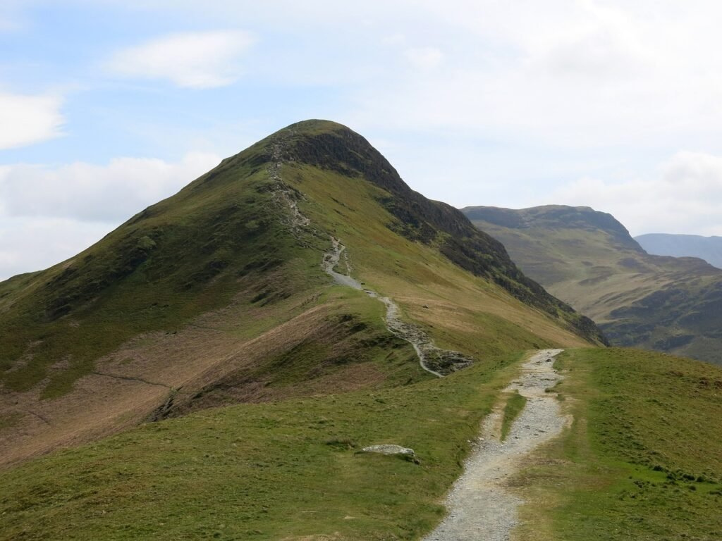 catbells, summit, cumbria