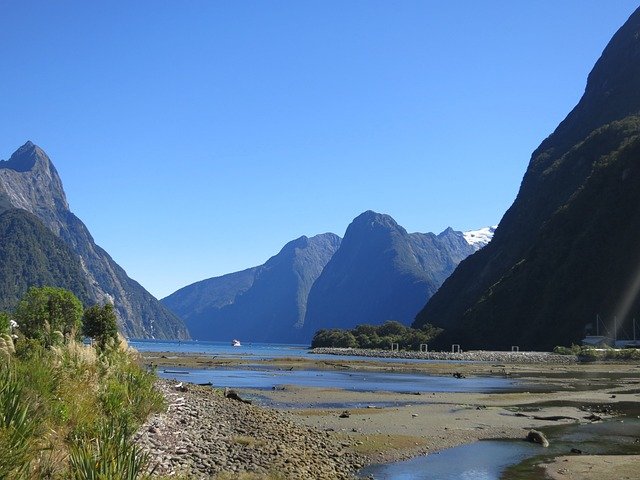 milford sound, new zealand, landscape