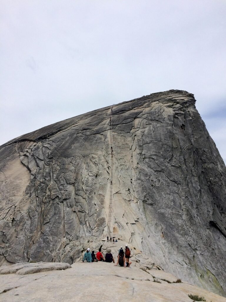 half dome, hiking, backpacking, camping, yosemite, hike, adventure, travel, backpacker, nature, outdoors, outdoor activities, climbing, california, cliff, half dome, half dome, half dome, half dome, half dome, camping, yosemite, yosemite
