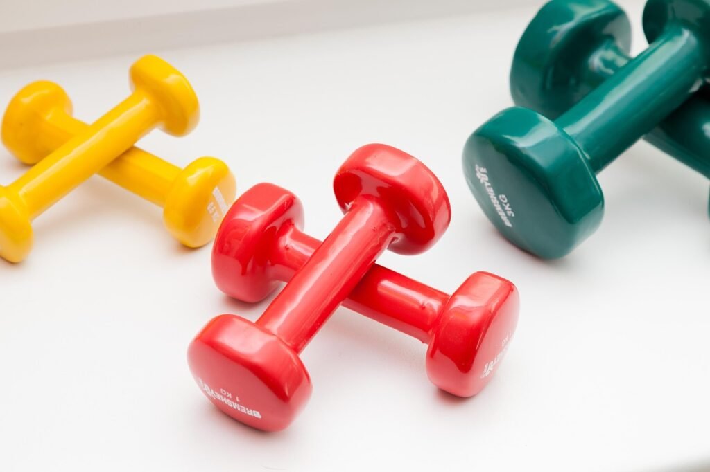 dumbbells, colour, red, multicoloured, yellow, green, physical therapy, sports, health, move, dumbbells, physical therapy, physical therapy, physical therapy, physical therapy, physical therapy