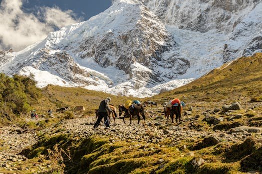 The inca trail - salkantay